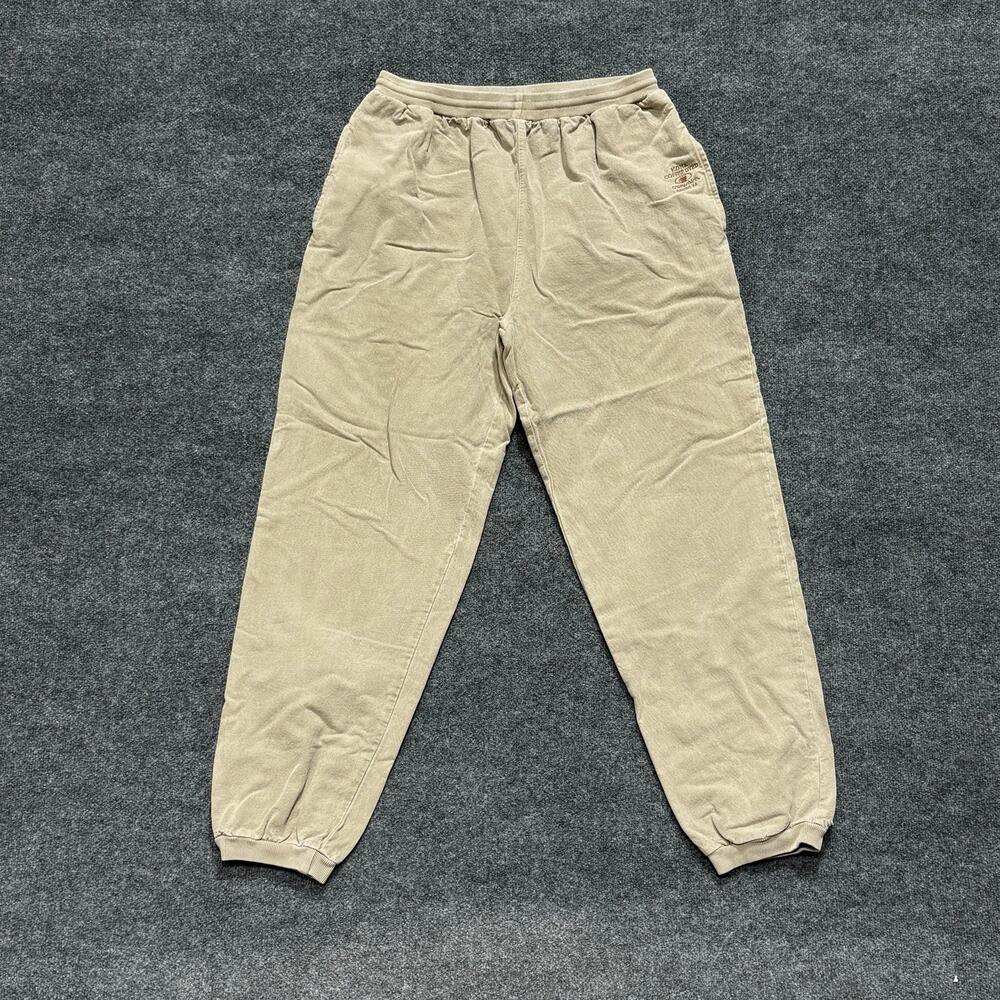 Crazy Shirts Sweatpants Mens 2XL Beige Kona Coffee Dyed Fleece Joggers USA